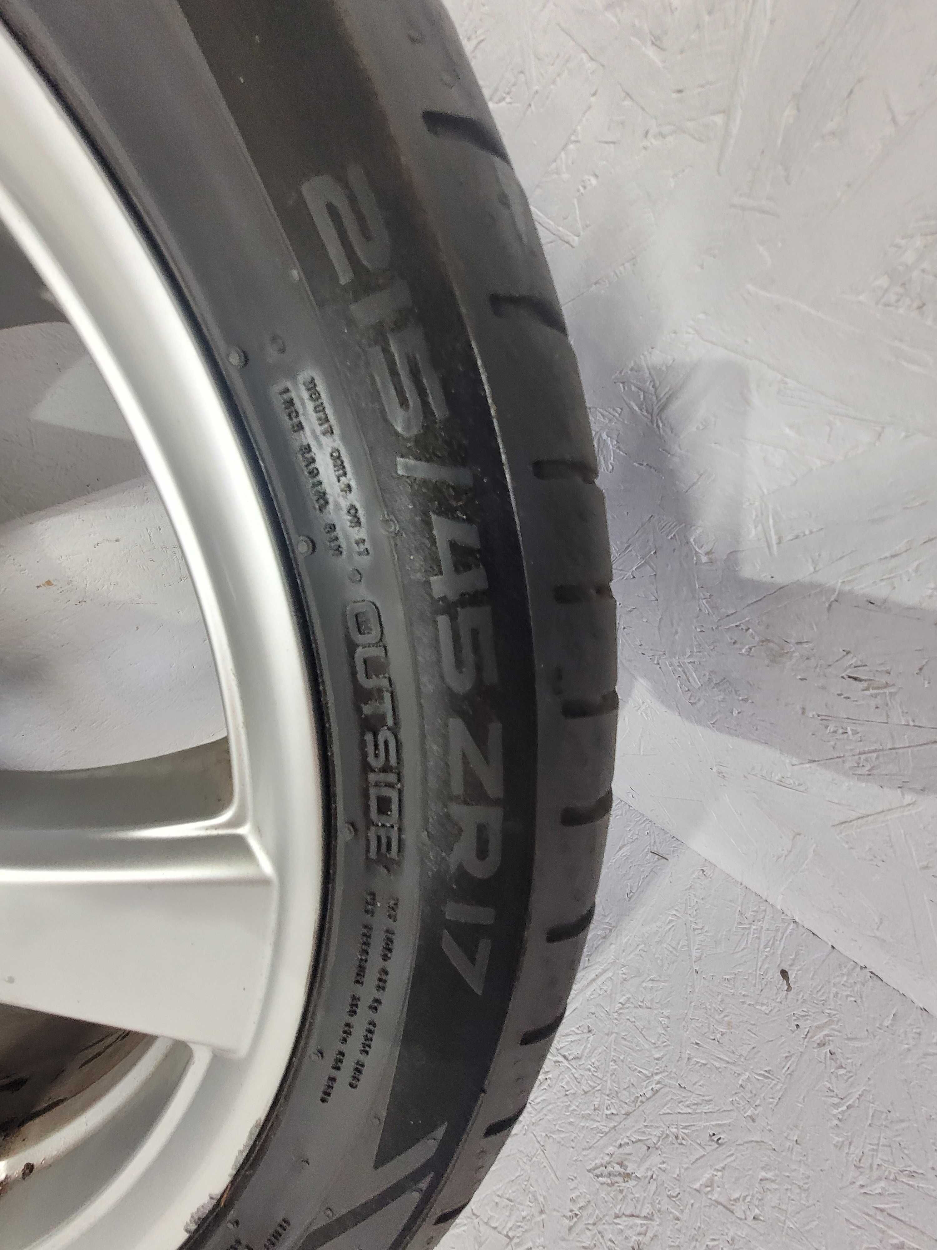 Koła Mercedes + Opony Nokian 2021r 215/45/17
