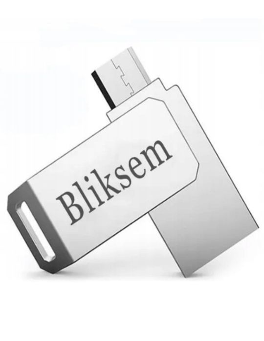 Pendrive 64GB Pamięć Flash metalowy USB C 2w1 2.0 telefon MINI