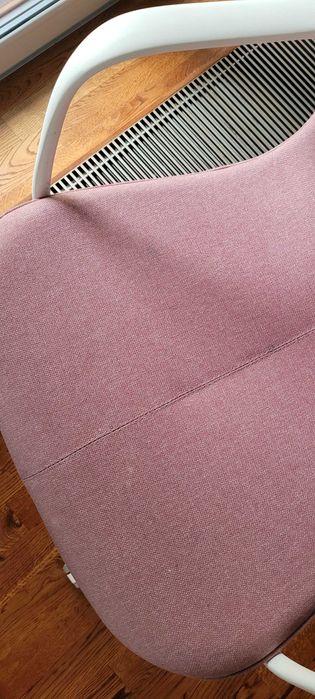 Ikea langfijall różowe krzesło biurkowe fotel biurowy używane  bdb-
