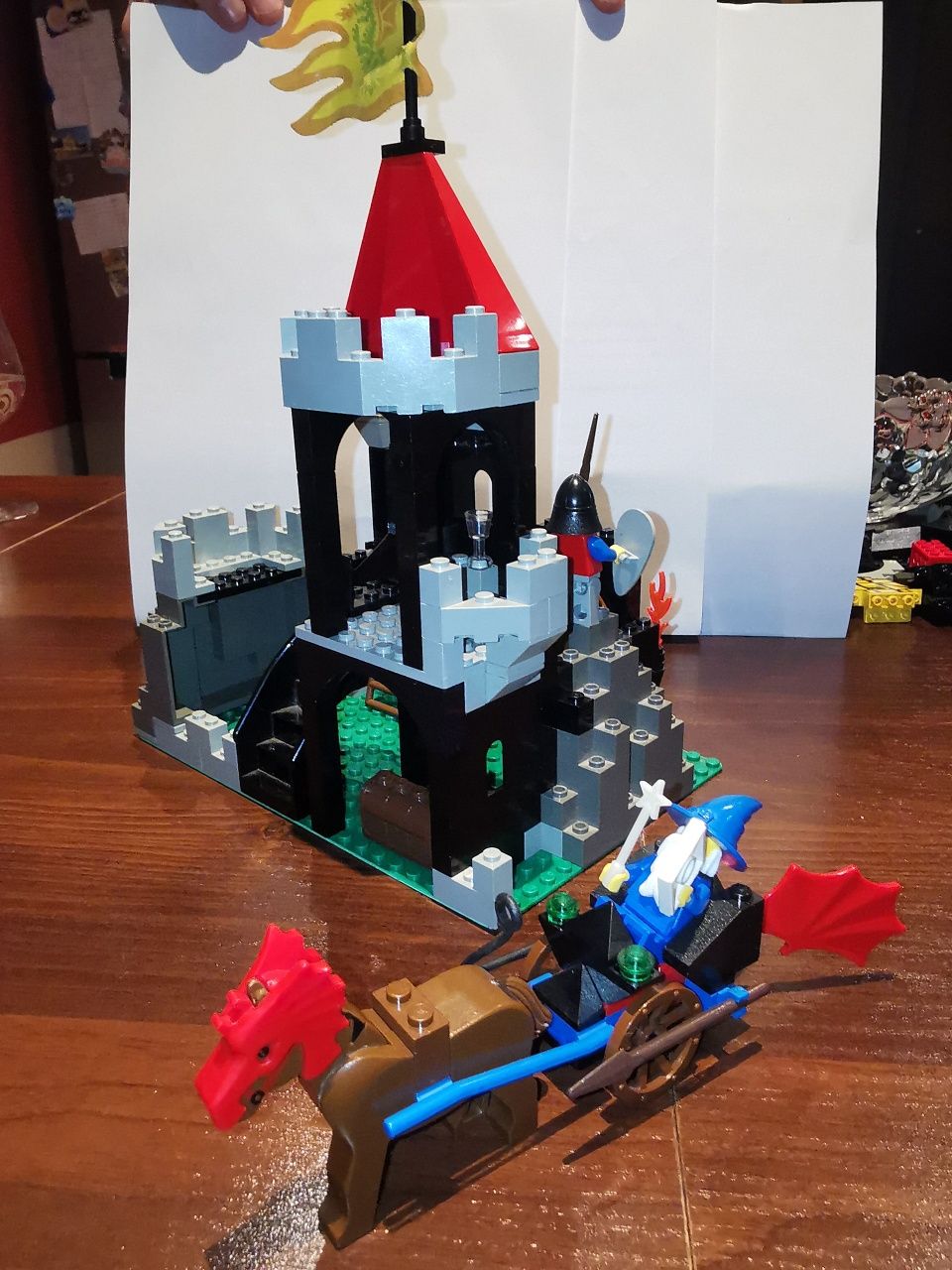 Lego 1906 Castle Dragon Knight Tower Majisto Knight's Castle 1994r.