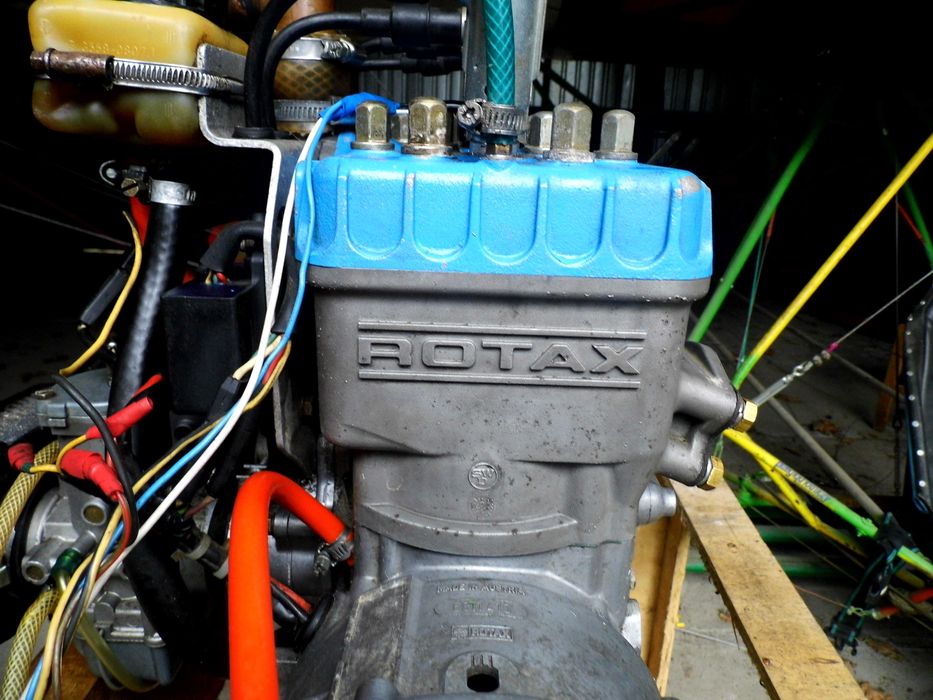 Silnik Rotax 582 do motolotni z przyrządami