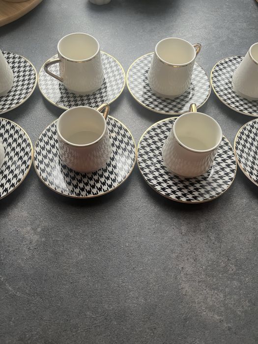 Komplet -8 nowych filizanek espresso home and you