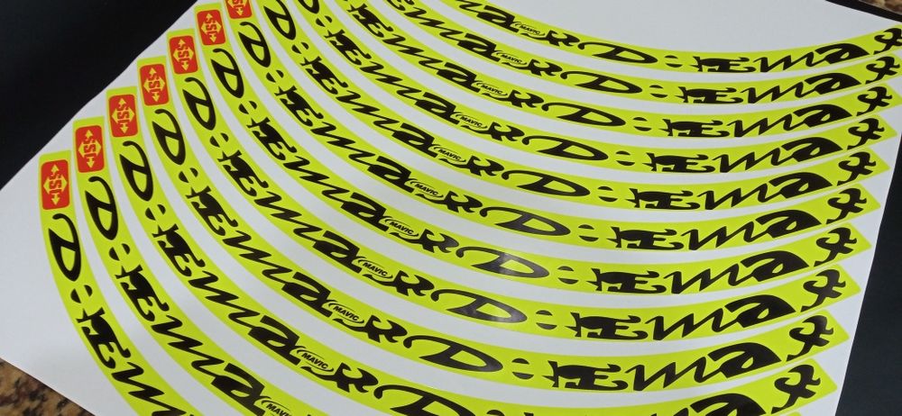 Наклейки коллекционные мавик демакс де Макс mavic de max demax