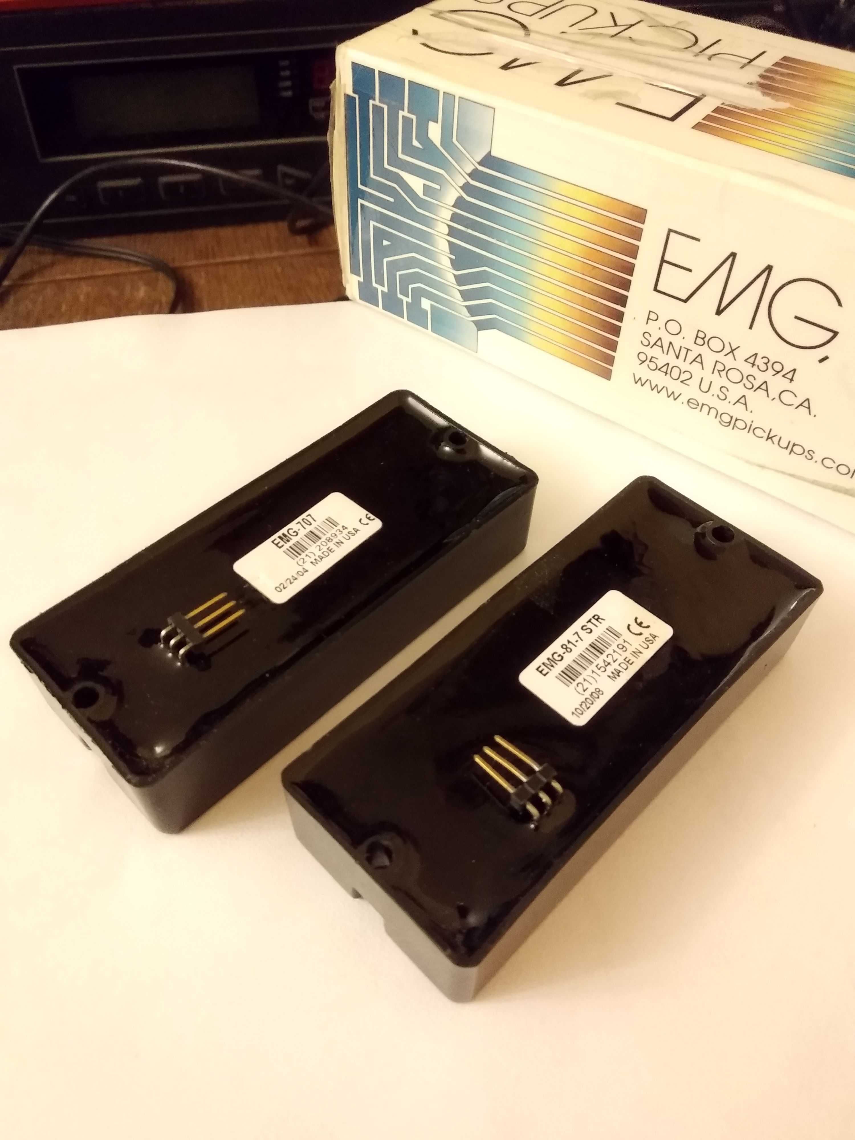 Przetworniki Pickupy EMG 81-7 / EMG 707 Humbuckery