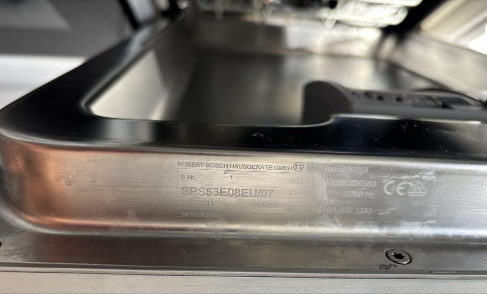 Zmywarka Bosch 45 model sps53e08eu/07