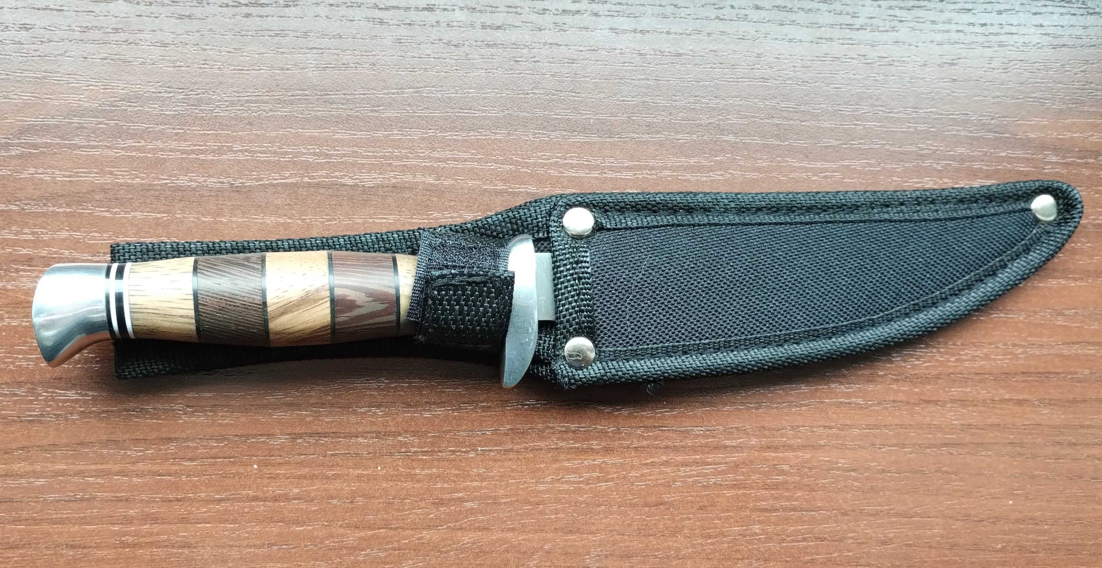 Nóż myśliwski wojskowy kuchenny turystyczny BUSHCRAFT 25cm.