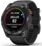 Zegarek sportowy GARMIN Fenix 7x Pro Solar 51mm Czarny KRÓTKO UŻYWANY