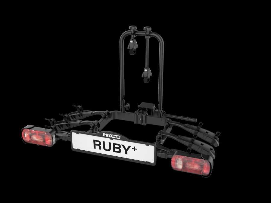 Bagażnik uchwyt platforma rowerowa na hak 2 Rowery Prouser Ruby+