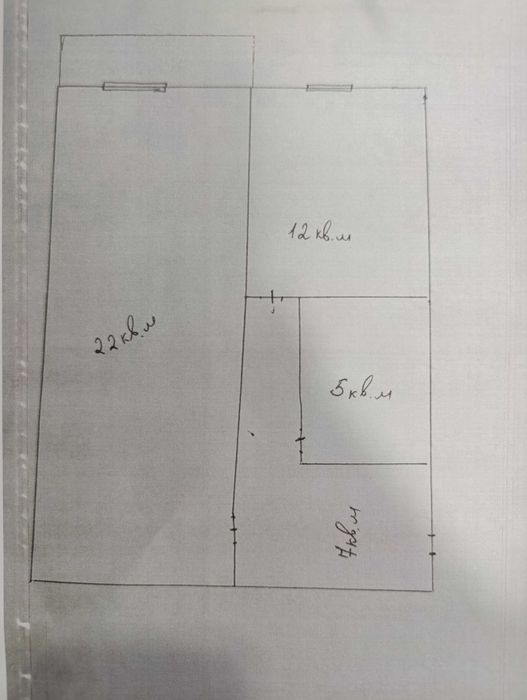 1 кім.квар. в Черноморкі.Новий будинок 48 м2. з ремонтом. Держпрограми