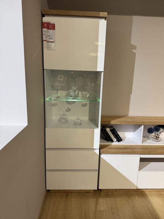 Zestaw mebli Erla rtv witryna szafka wiszaca