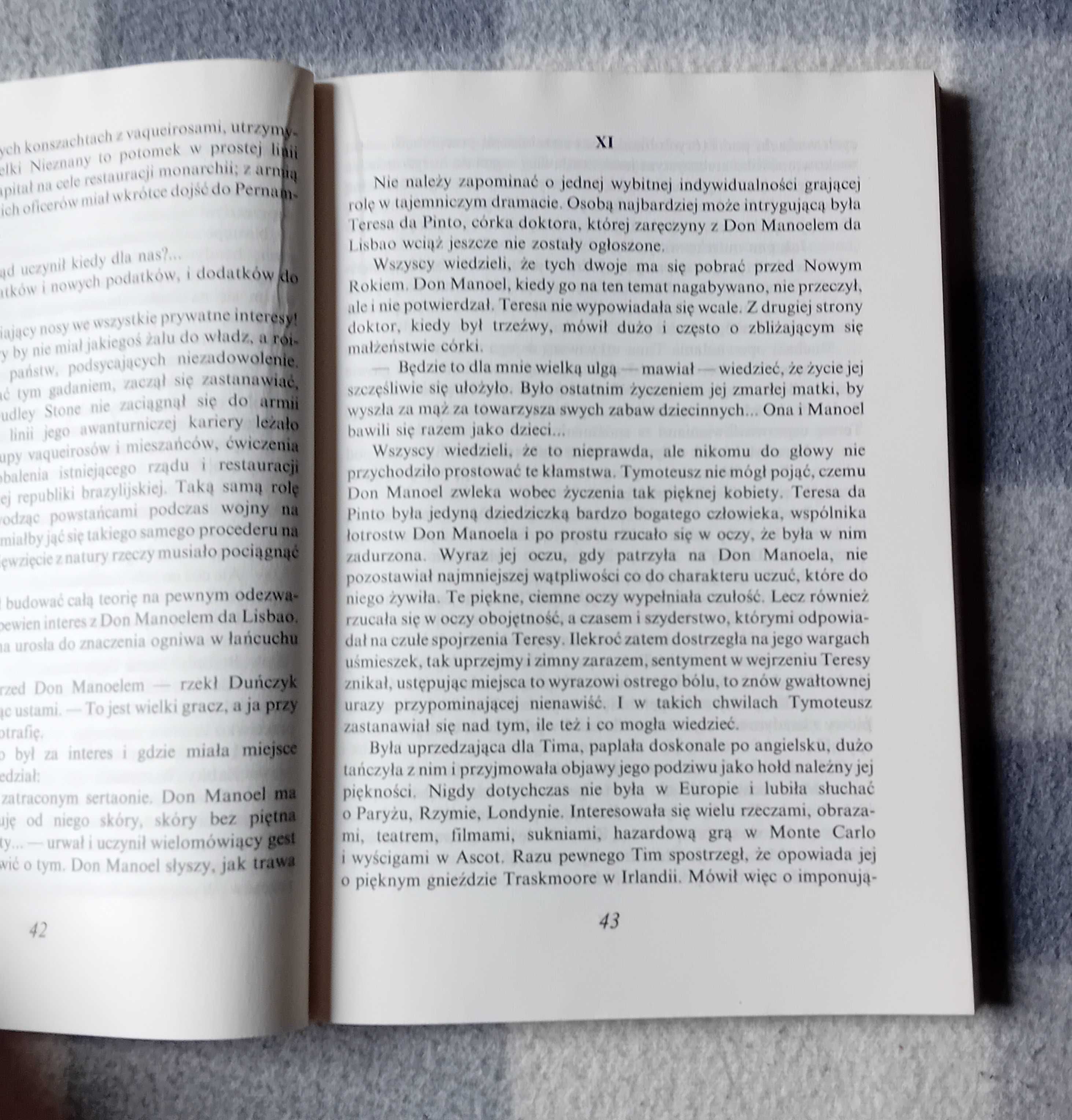 Baronowa Orczy. Marivosa córka bandyty. Akapit,1991r. Wyd. powojenne I