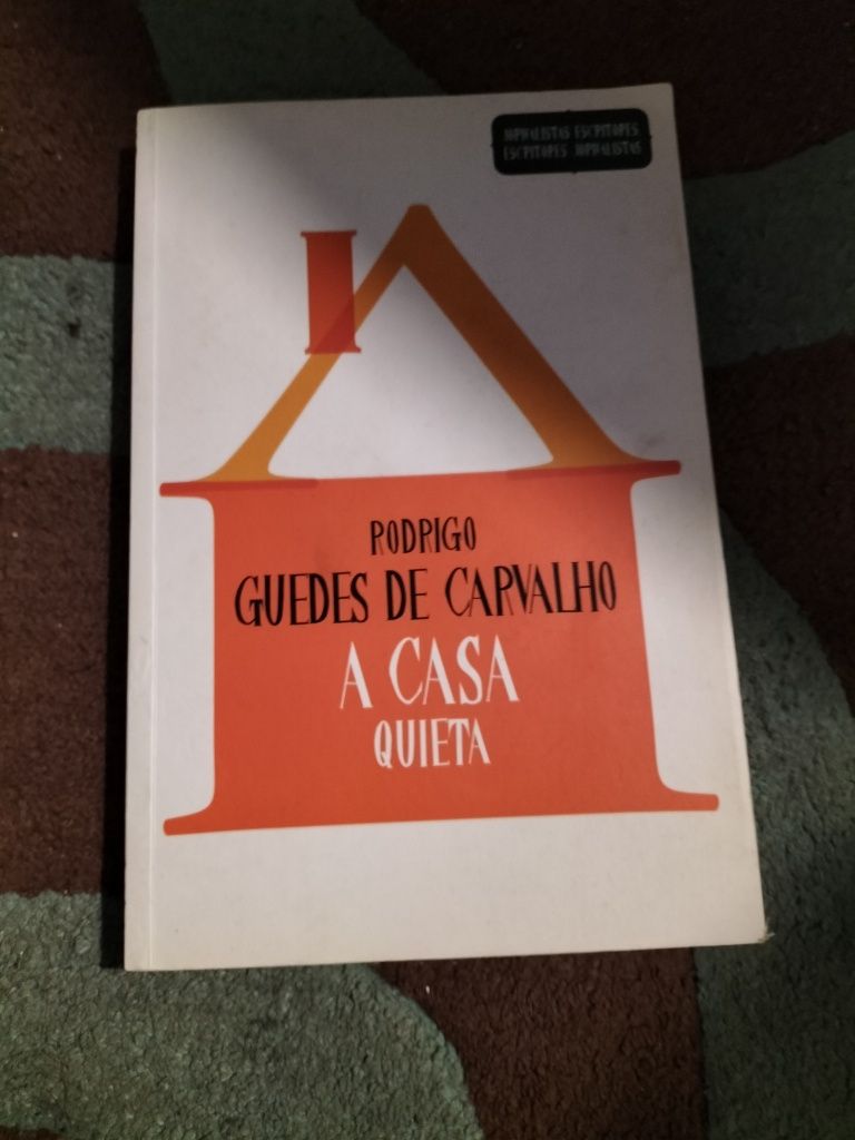 Livro a casa quieta de Rodrigo Guedes de Carvalho