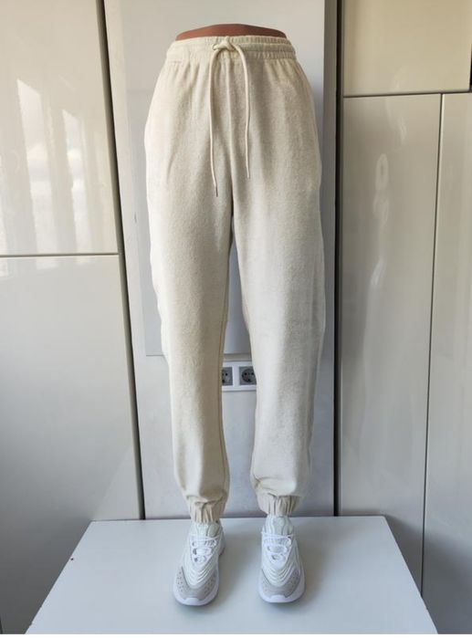 Arket махрові бавовняні жіночі штани джогери