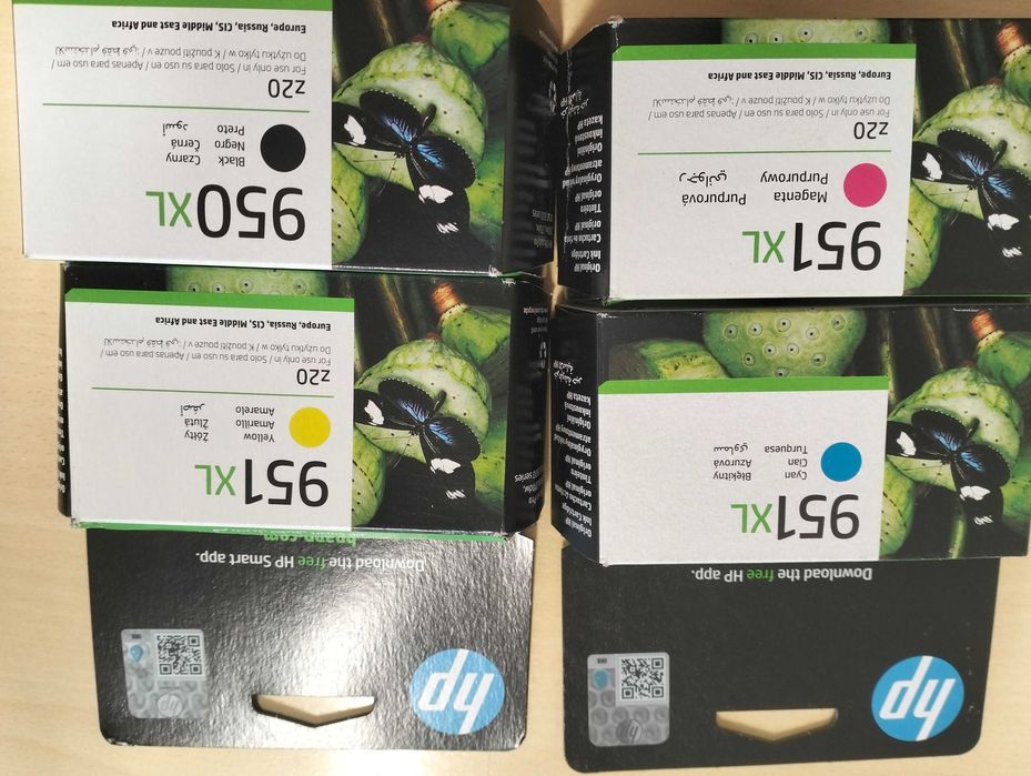 Pack Tinteiros HP 950XL/951XL PRETO/M/C/Y