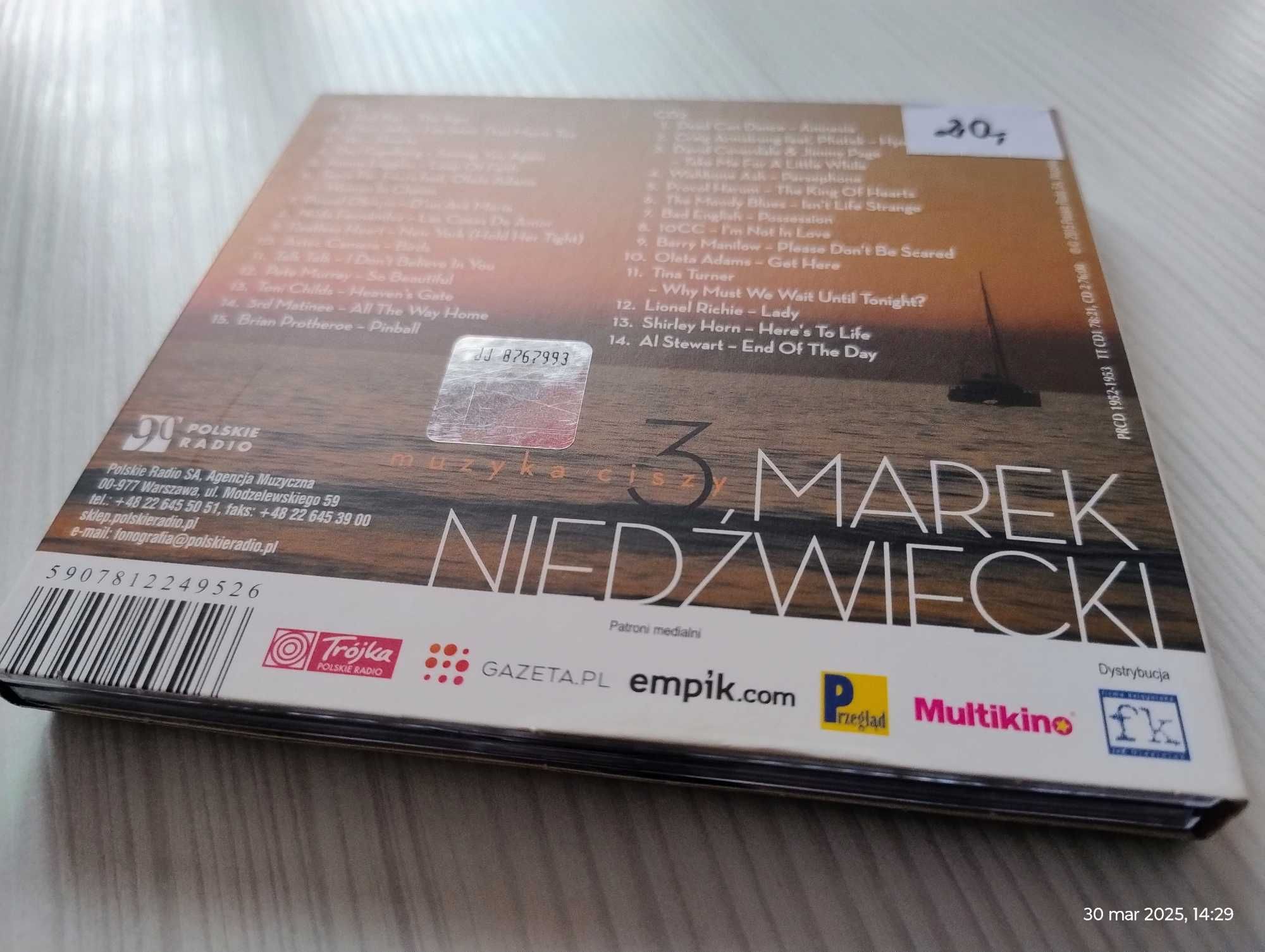 Muzyka Ciszy Vol 3 Marek Niedźwiecki stan idealny