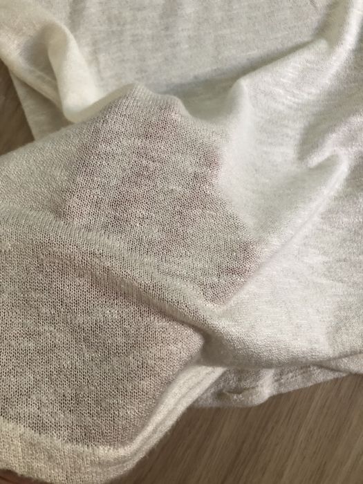 Bluzka koszulka River Island xs 34 xxs 32 ćwieki serce cyrkonie ecru