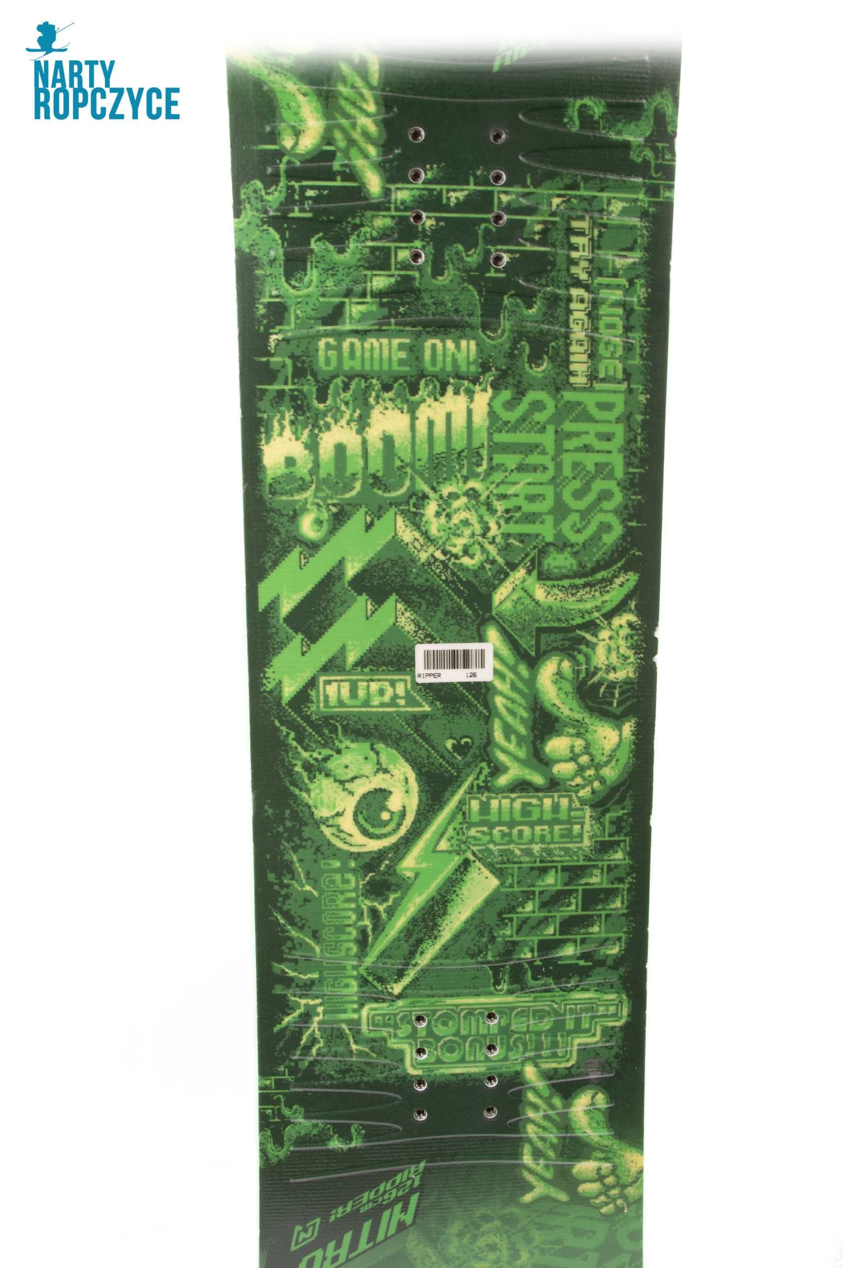 NartyRopczyce NR242 Deska 126 NITRO RIPPER UP X22 Stan BDB Serwis