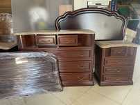 Quarto completo madeira mogno