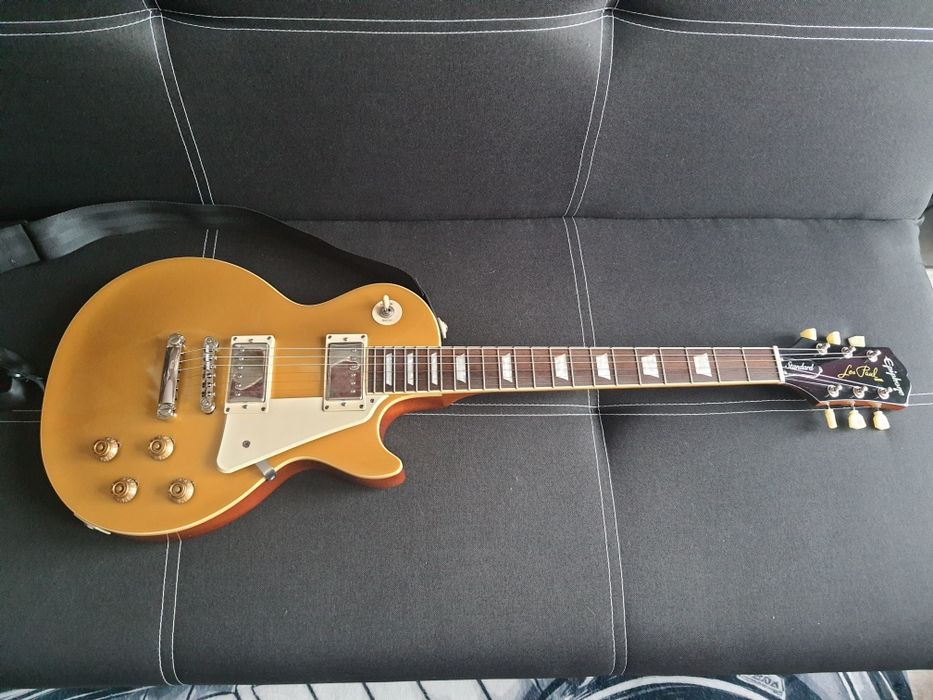 Epiphone Les Paul Standard 50s Goldtop w/Bag Gitara elektryczna Nowa