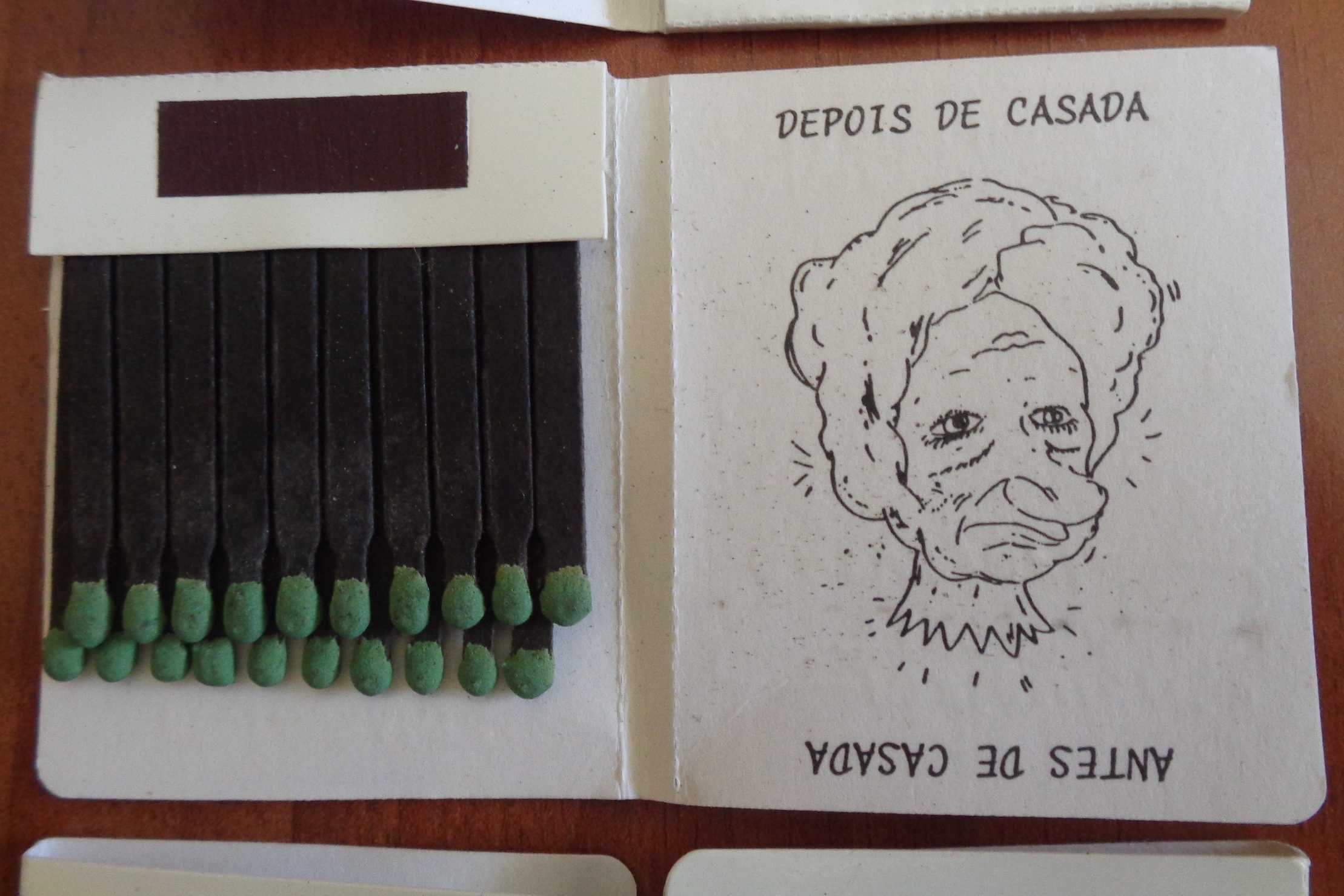 Coleção de carteiras de fósforos para colecionadores