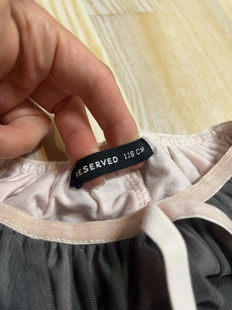 Elegancka wizytowa spódnica tiulowa Reserved rozm 116
