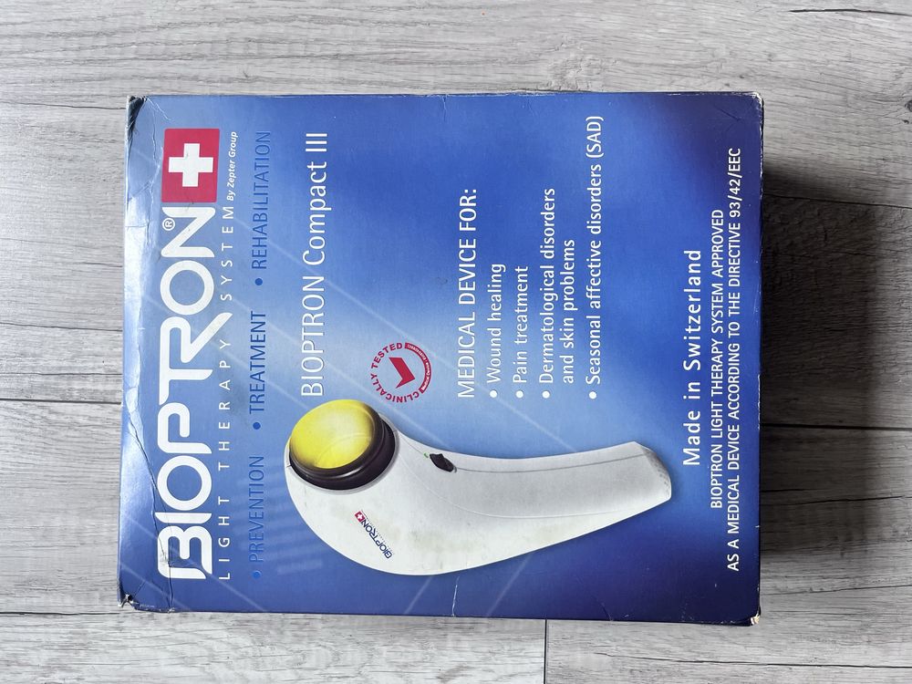 Bioptron color therapy, bioptron compact III