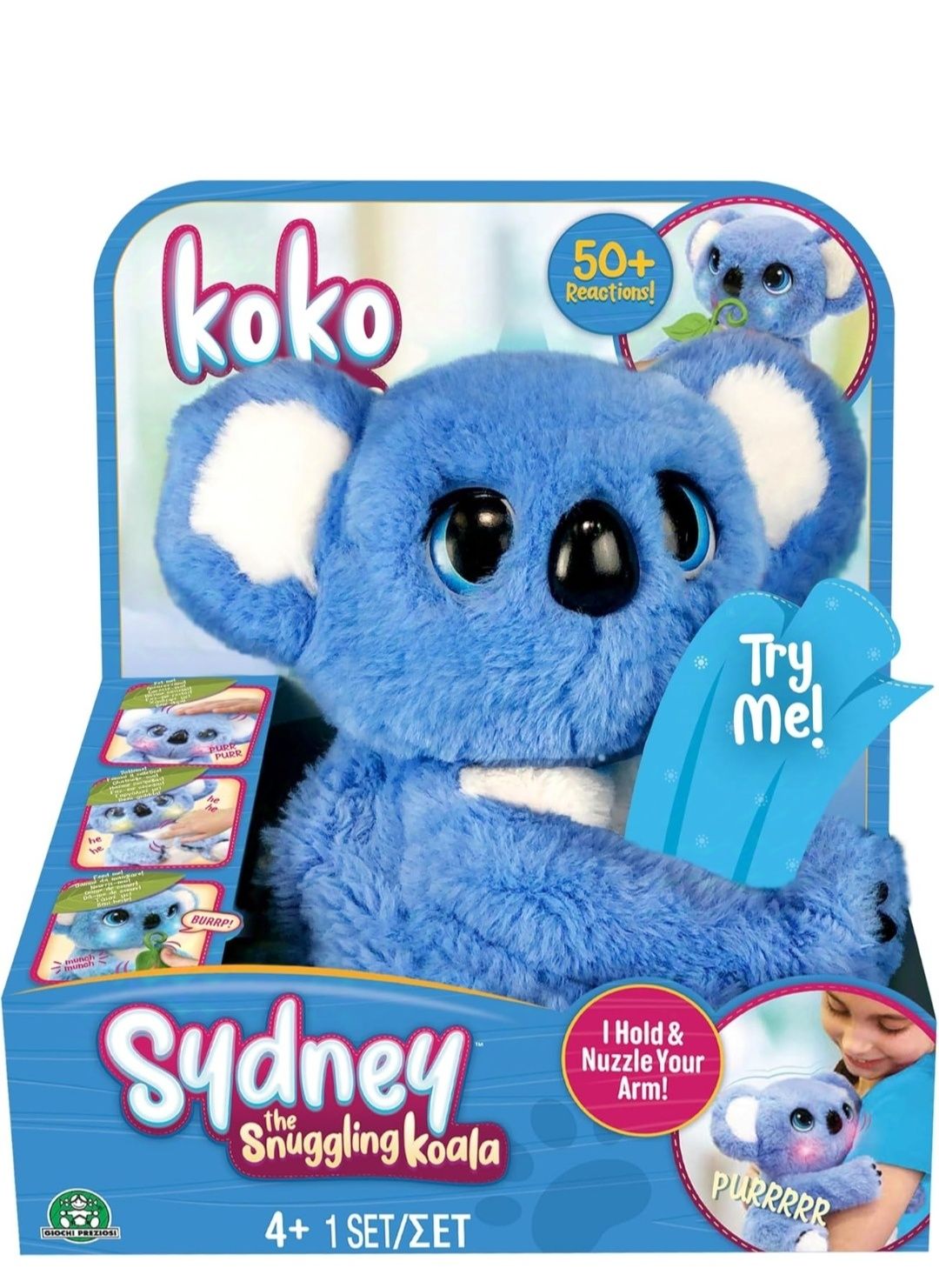 NOWA oryginalna Koko calins koala 50 reakcji zabawka interaktywna