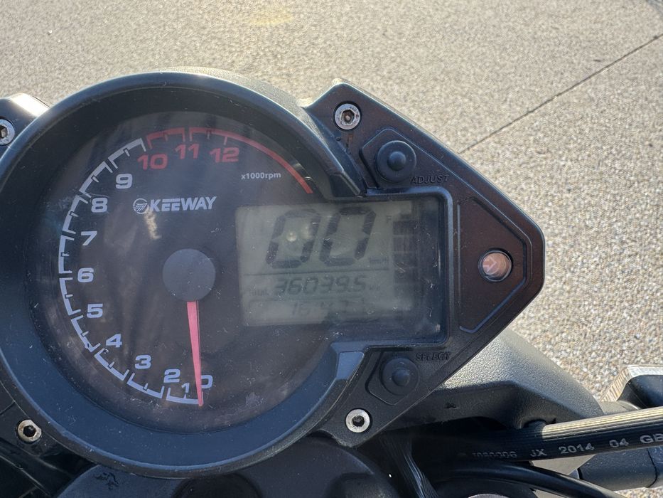 Keeway RKS 125cc - 08/2016