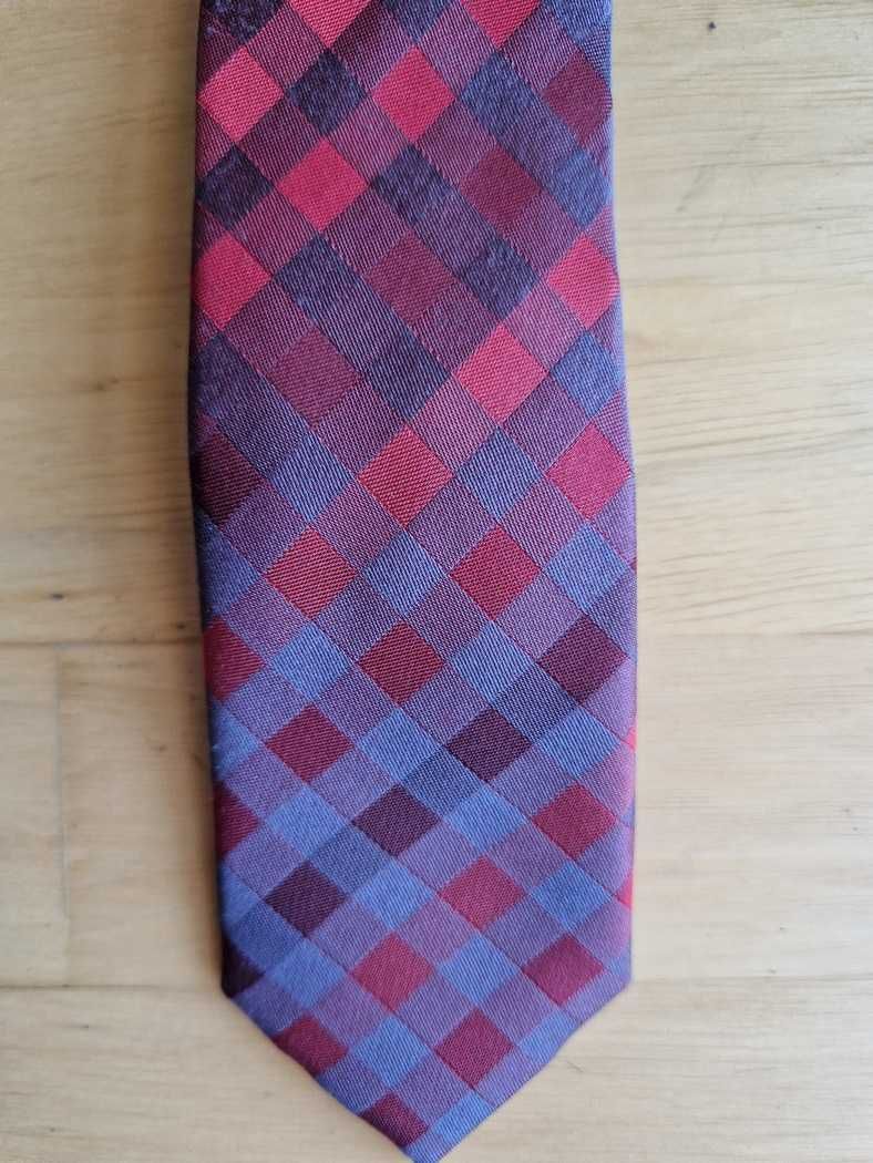 Krawat męski renomowanej firmy Willen, jedwab
