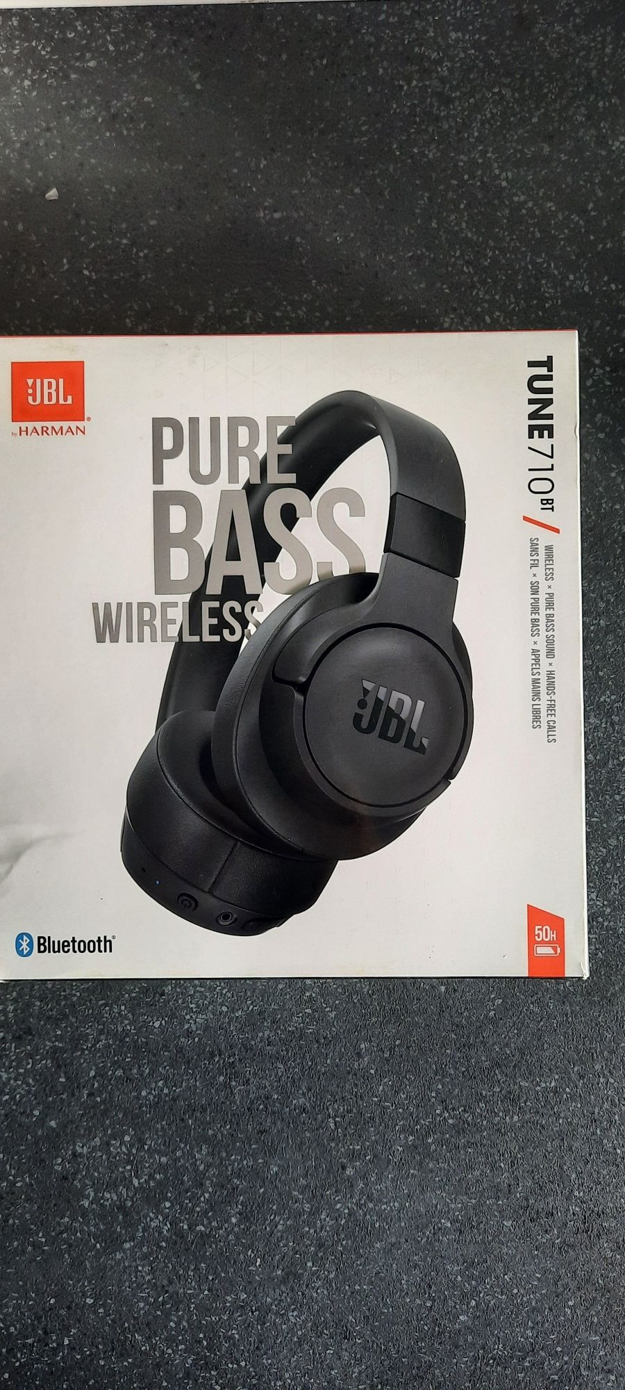 Słuchawki bezprzewodowe JBL 710 BT