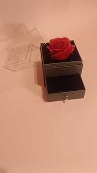 WYPRZEDAŻ Wieczna róża/Szkatułka na biżuterię/ Dzień kobiet