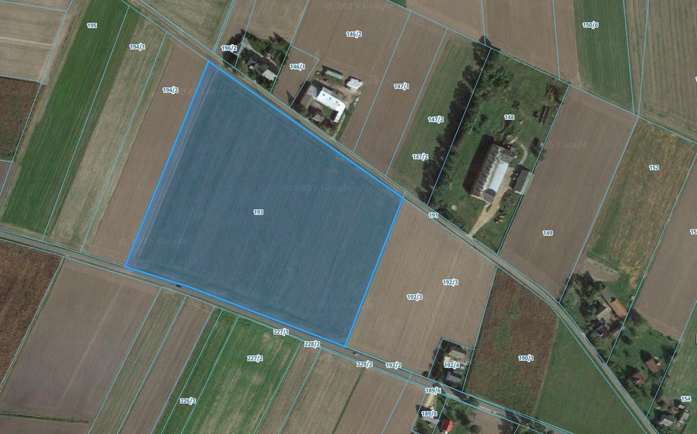 Działka 4.43 ha. RIVb-RV Domasłów, Perzów