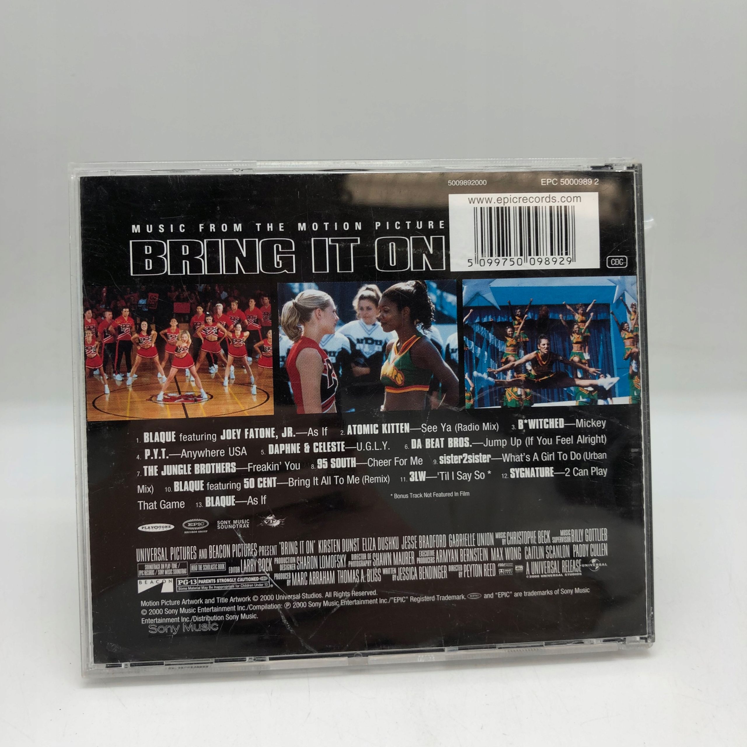 Cd - Various - Bring It On (Music From The Motion Picture)