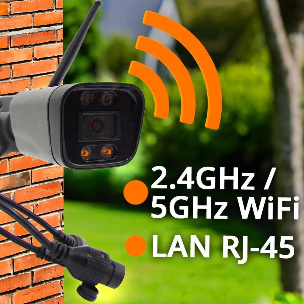 Kamera WiFi IP Zewnętrzna POE 4Mpx ORLLO Z1-UV 2K