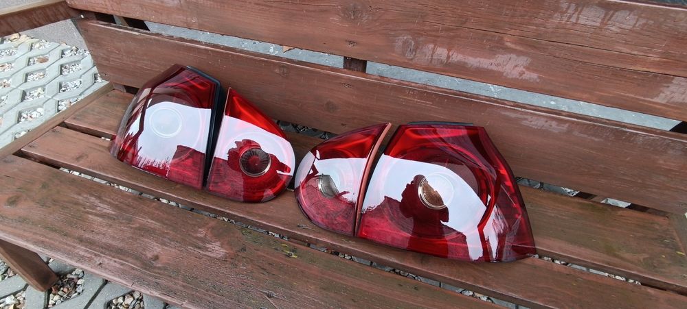 Lampy VW Golf 5 V ciemne dymione GTI R32