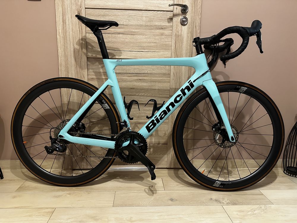 Bianchi Aria Celeste [size 57] koła Vision Ultegra