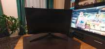 Monitor Samsung Odyssey G5 27" QHD 144Hz – zadbany, komplet kabli