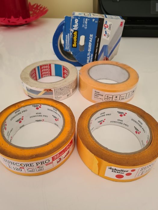 5 szt taśma malarska papierowa tessa scotch schuller