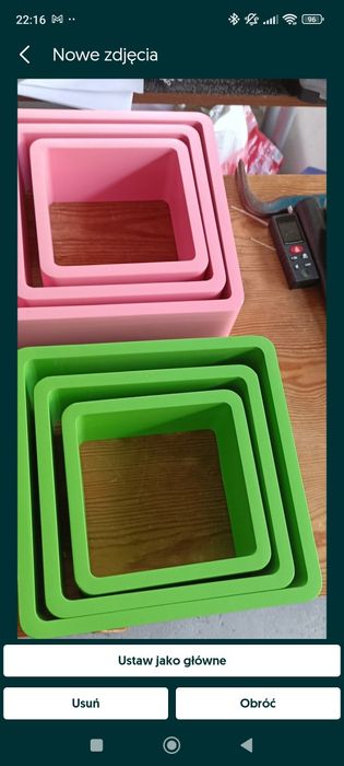 Kolorowe półki dla dzieci