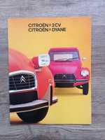 Prospekt Citroen 2 CV  Dyane.