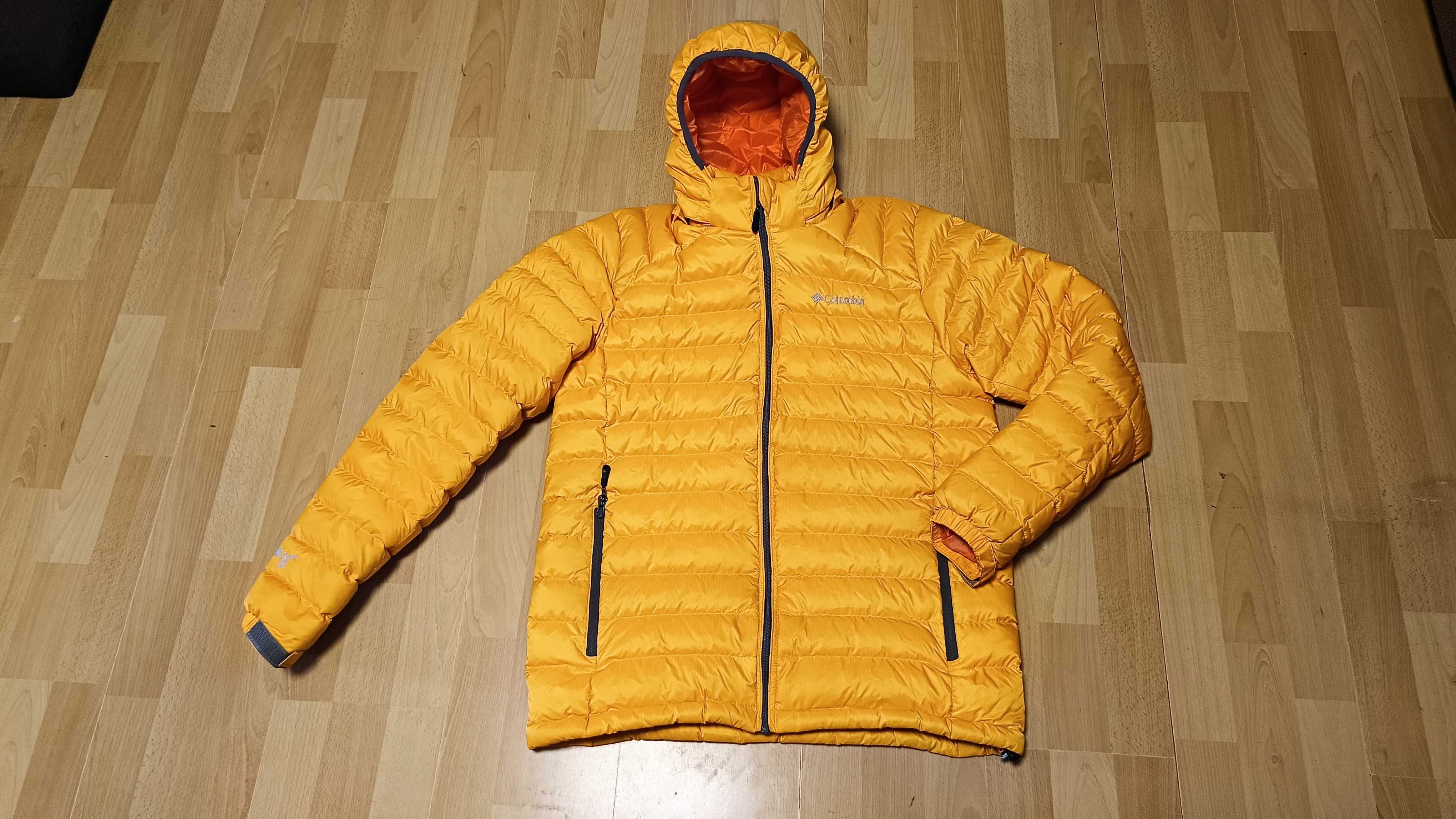 Męska kurtka puchowa COLUMBIA r.L Gore-Tex stan bardzo dobry