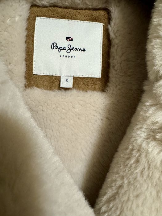Pepe Jeans Неймовірно стильний брендовий кожушок!