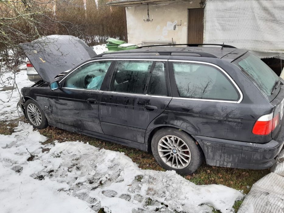 Części BMW E39 525d 2.5d M57 163KM Cała na części Saphirschwarz