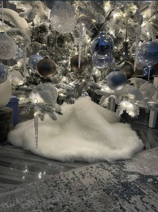 Коврик под елку юпка килим  під ялинку