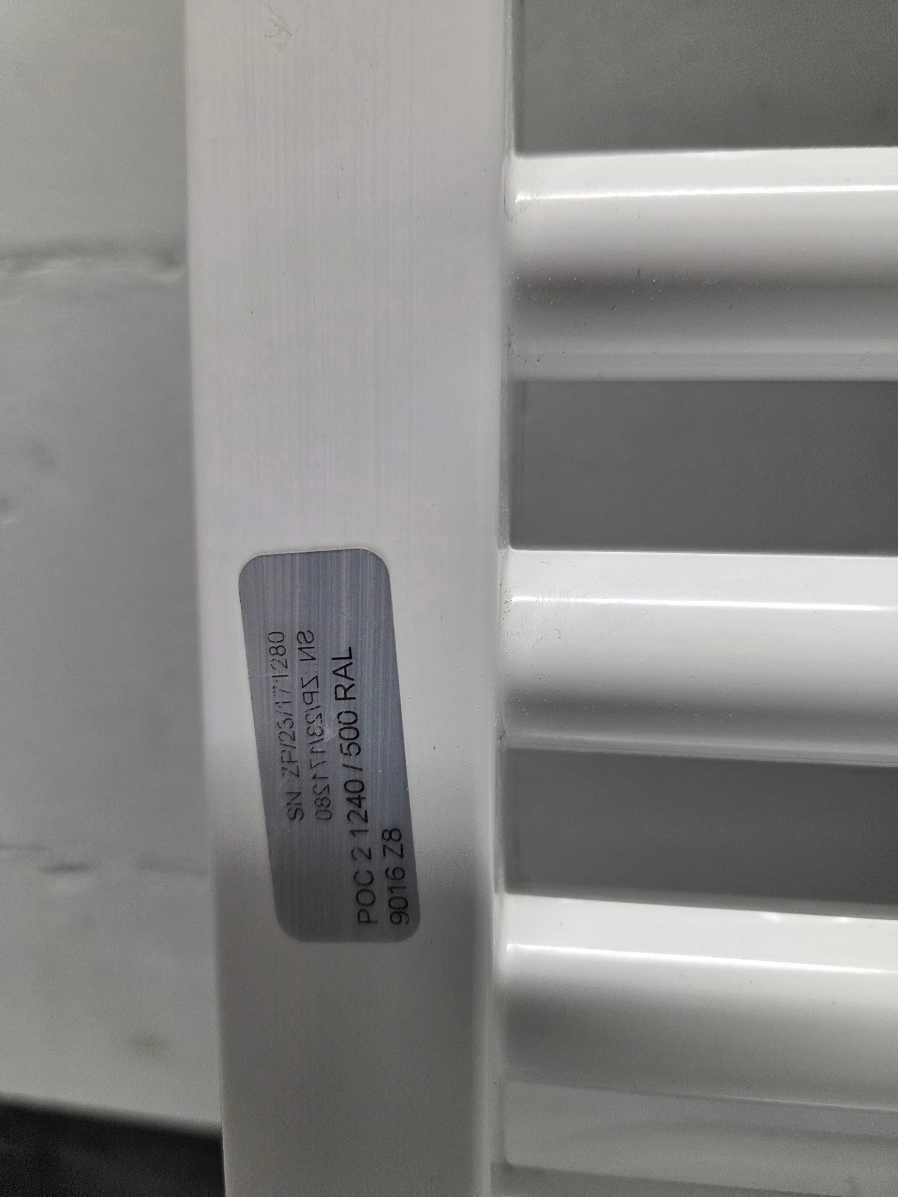 Grzejnik Łazienkowy Terma POC 2 1240/500, RAL 9016