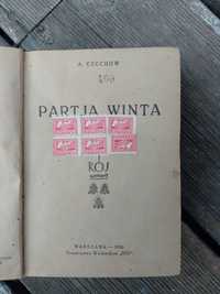 Przedwojenna książka A.Czechow Partia winta rok.1926 pierwsze wydanie