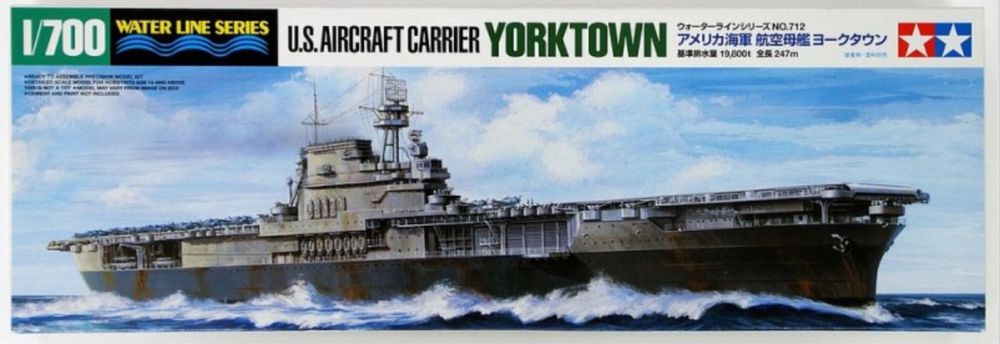 Lotniskowiec TAMIYA 31712 U.S.Aircraft carrier YORKTOWN