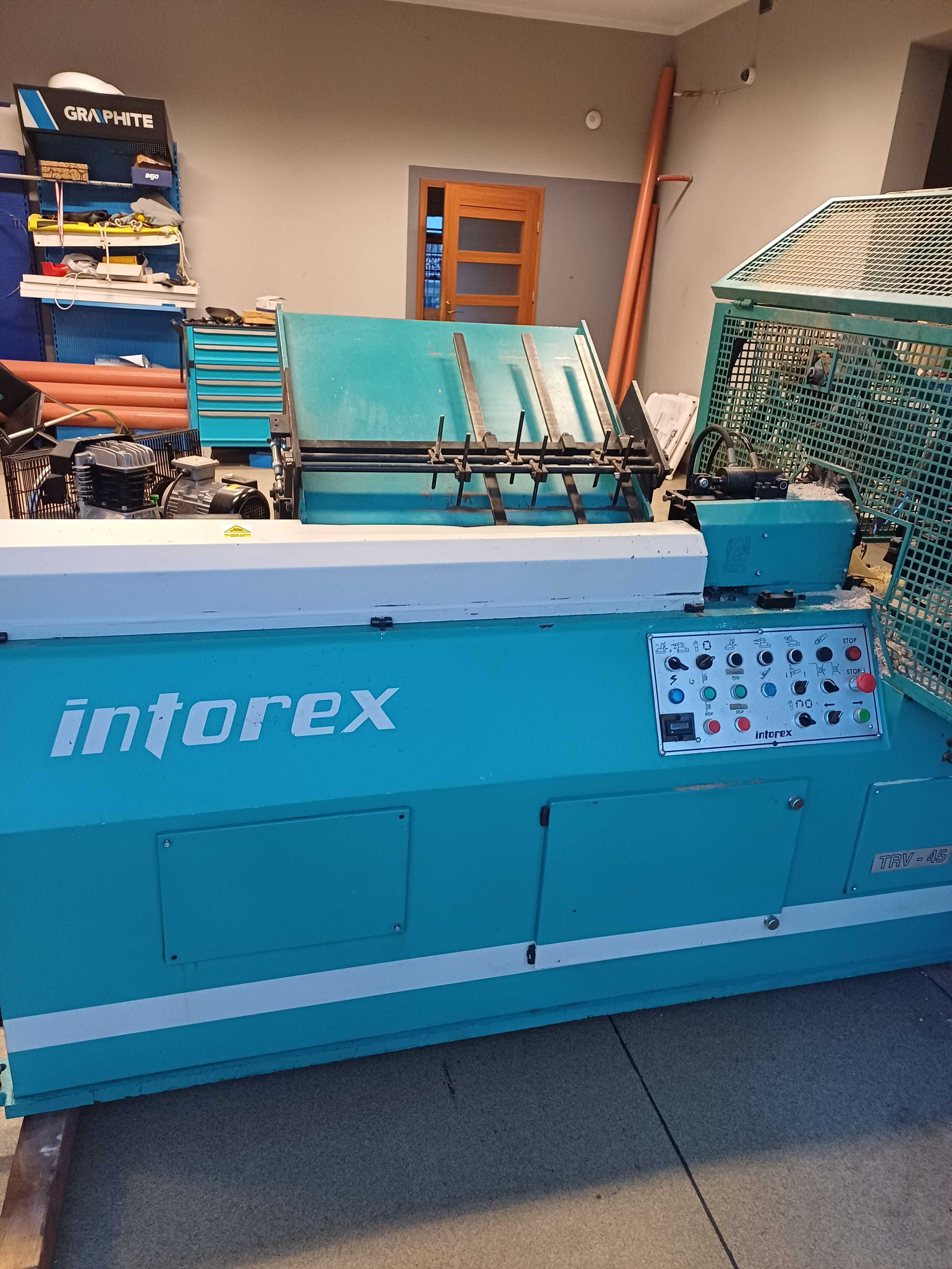 Intorex TRV 45 automat tokarski tokarka przelotowa
