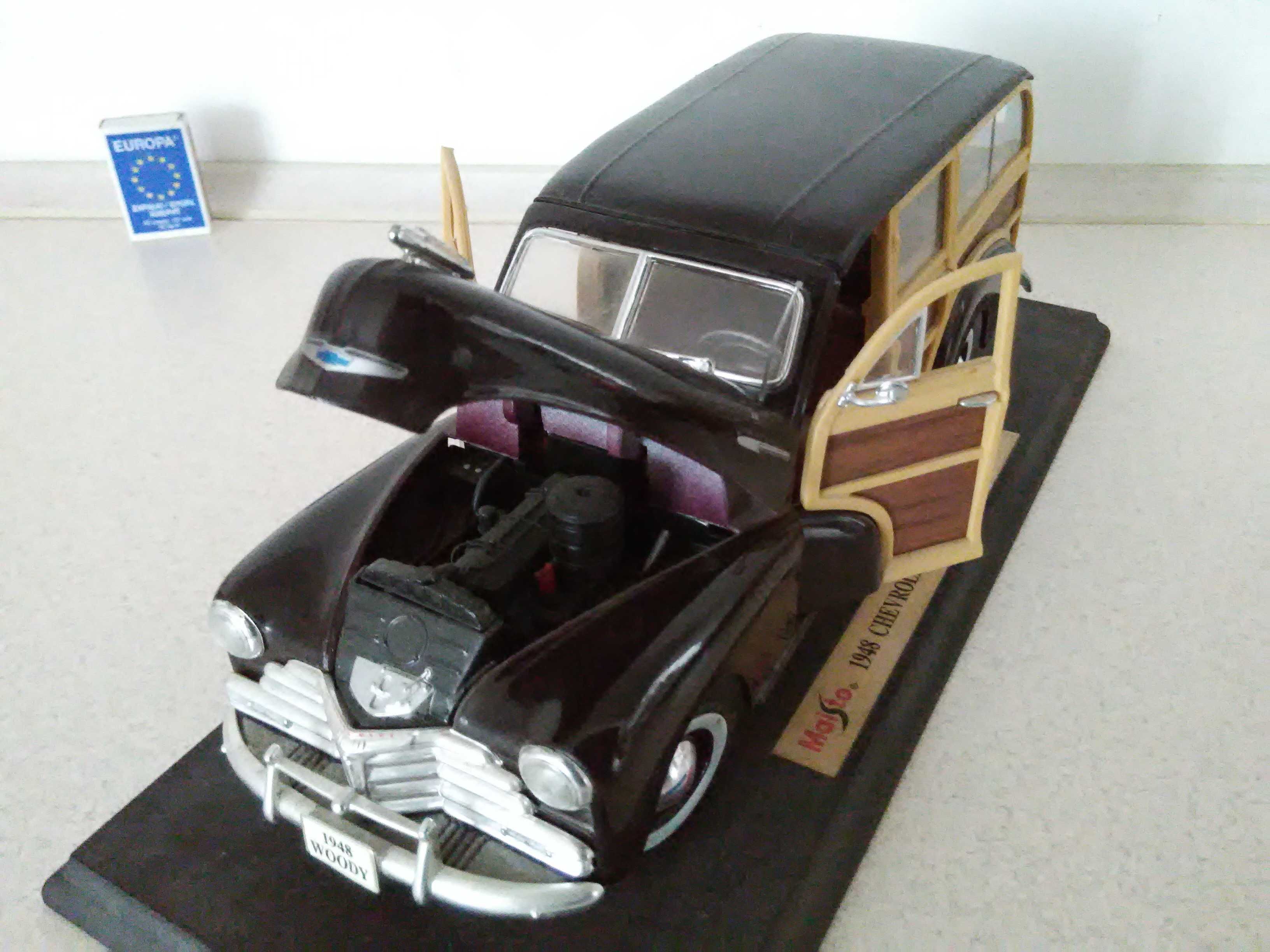 stary model retro 1948 Chevrolet Fleetmaster USA antyk zabytek 1:18