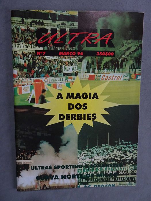 Rara revista Super Ultra nº 7 - Março 1996